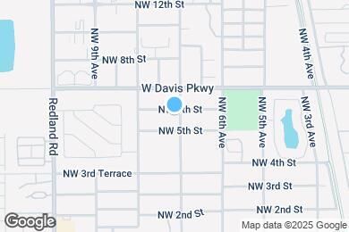 Map image of the property - 540 NW 7th Ave