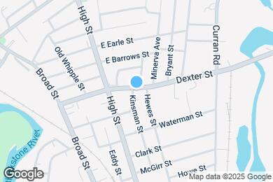Map image of the property - 117 Dexter St
