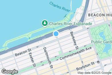 Map image of the property - 182 Beacon St