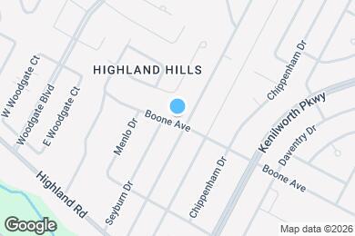Map image of the property - 7141 Boone Ave