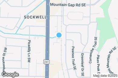 Map image of the property - 11531 Jade Ln SE