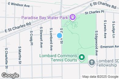 Map image of the property - 130 S Grace St