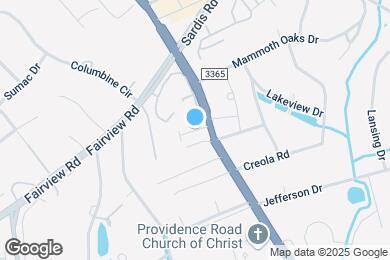 Map image of the property - 8819 Provence Village Lane