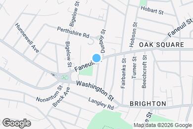 Map image of the property - 42 Brackett St