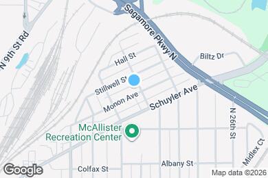 Map image of the property - 2038 Monon Ave