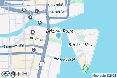 Map image of the property - 495 Brickell Ave