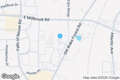 Map image of the property - 1707 Zachary Brook Ln