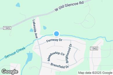 Map image of the property - 539 Fernway Dr