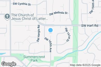 Map image of the property - 7639 SW Aldrich Ct