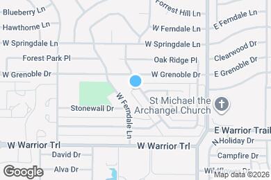 Map image of the property - 3016 Gregory Ln