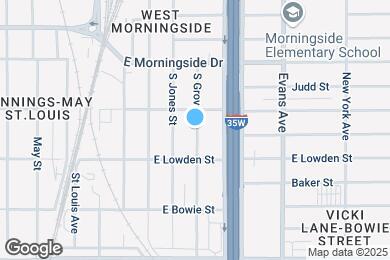 Map image of the property - 2818 S Grove St