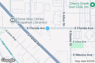 Map image of the property - 8824 E Florida Ave