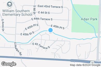 Map image of the property - Cedar Ridge Apartments & Townhomes