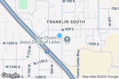 Map image of the property - 992 S 500 W, Downstairs B