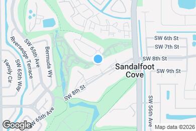 Map image of the property - 9235 SW 8th St