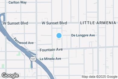 Map image of the property - 1339 Hobart Blvd