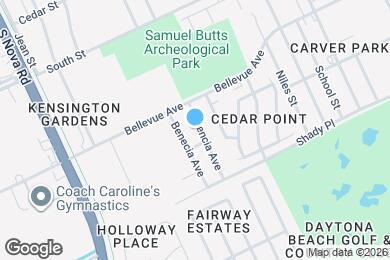 Map image of the property - 824 Valencia Ave