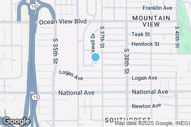 Map image of the property - 751 Jewell Dr