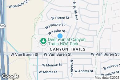 Map image of the property - 16755 W Polk St