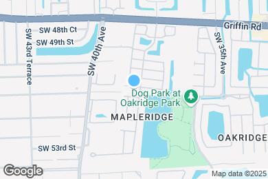 Map image of the property - 3810 SW 51st St
