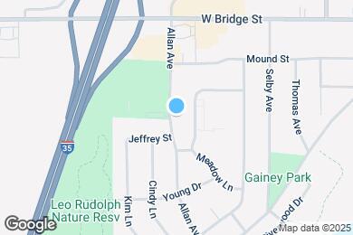 Map image of the property - 321 Allan Ave