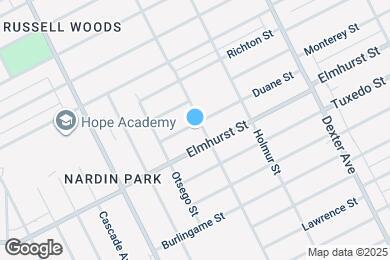 Map image of the property - 4213 Duane St