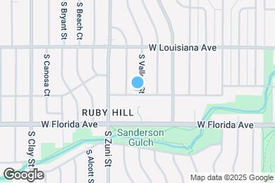 Map image of the property - 2205 W Arkansas Ave