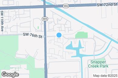 Map image of the property - 7625 SW 106th Ave