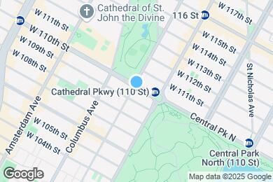 Map image of the property - 300 W 110th St
