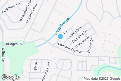 Map image of the property - 1020 Ivey Ln