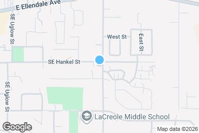 Map image of the property - 415 SE Lacreole Dr