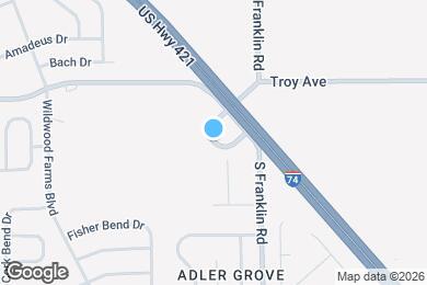 Map image of the property - 8110 Grove Berry Dr