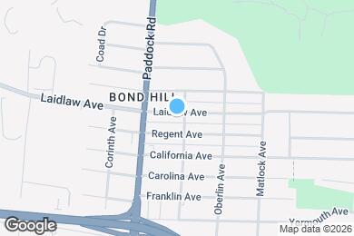 Map image of the property - 1231 Laidlaw Ave