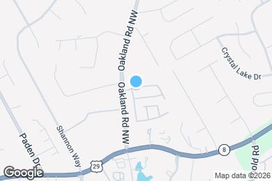 Map image of the property - 319 Oakland Hills Way
