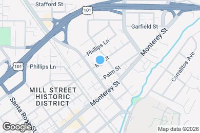 Map image of the property - 1549 Mill St