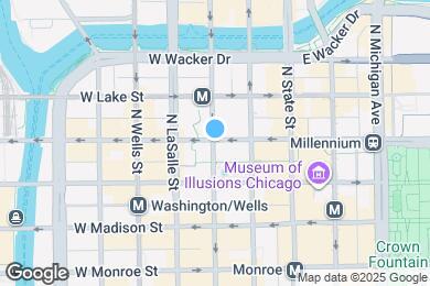 Map image of the property - 117 N Clark St