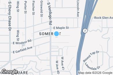 Map image of the property - 1416-1418 E. Windsor Rd.