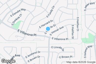 Map image of the property - 19710 E Lasalle Dr