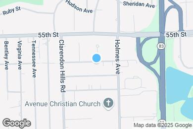 Map image of the property - 671 56th St