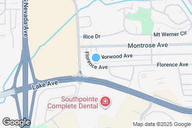 Map image of the property - 1018 Florence Ave