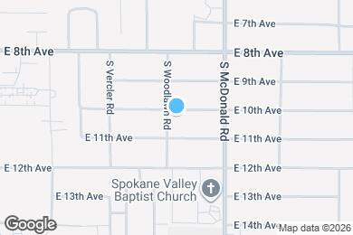 Map image of the property - 12906 E 10th Ave