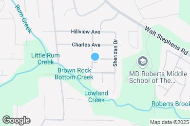 Map image of the property - 1731 Tilden Ave