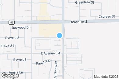 Map image of the property - 1850 E Ave J2