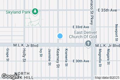 Map image of the property - 3210 Kearney St