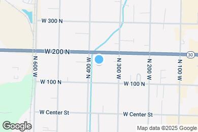 Map image of the property - 372 W 200 N