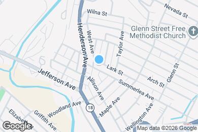 Map image of the property - 1260 Summerlea Ave