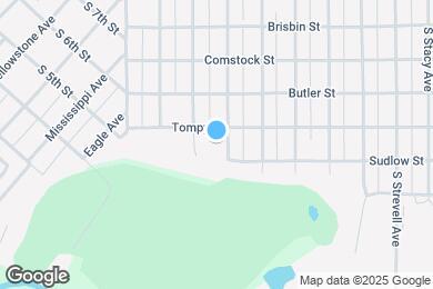 Map image of the property - 1011 S Cottage Grove