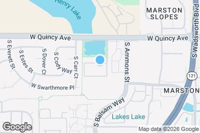 Map image of the property - 4385 S Balsam St