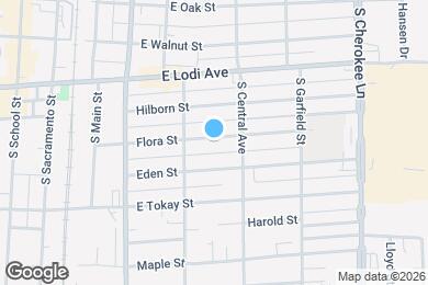 Map image of the property - 324 Flora St