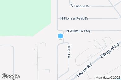 Map image of the property - 1032 N Helen Ln